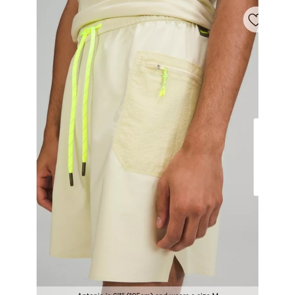 NWT lululemon Men's Water Repellant Hiking Shorts 8 Inch XXL 2XL 39"-42" Waist